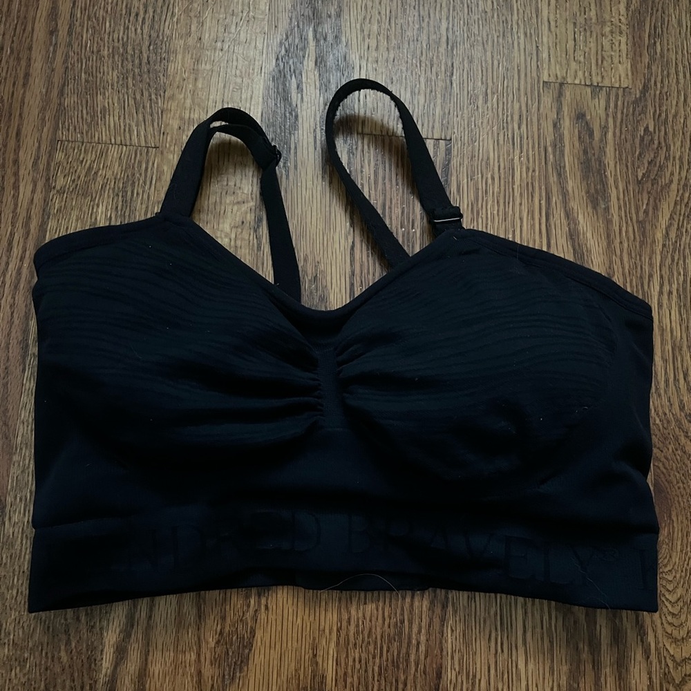 Kindred Bravely Black pumping and nursing Bra